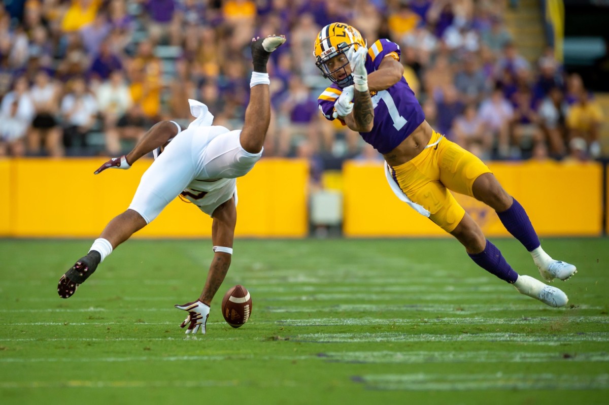 LSU cornerback Derek Stingley Jr.